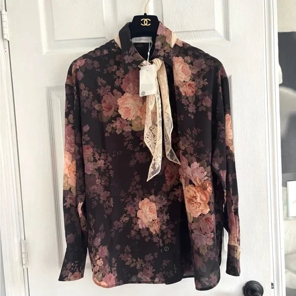 NWT Zimmermann silk blouse - Picture 6 of 16